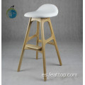 Silla de bar de madera de diseño moderno para muebles de oficina